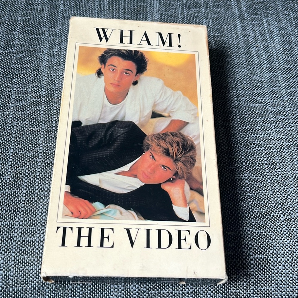 Wham! The Video VHS Tape
